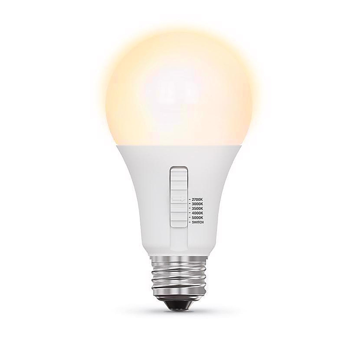 Feit - OM100DM/6WYCA/2 - A21 E26 (Medium) LED Bulb Adjustable White 100 Watt Equivalence 2 Pack