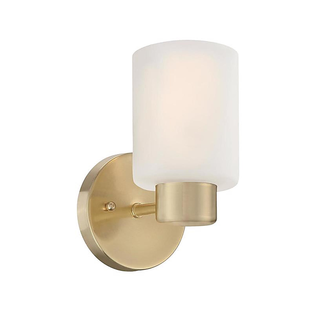 Westinghouse - 6126400 - Sylvestre 1-Light Champagne Brass Wall Sconce