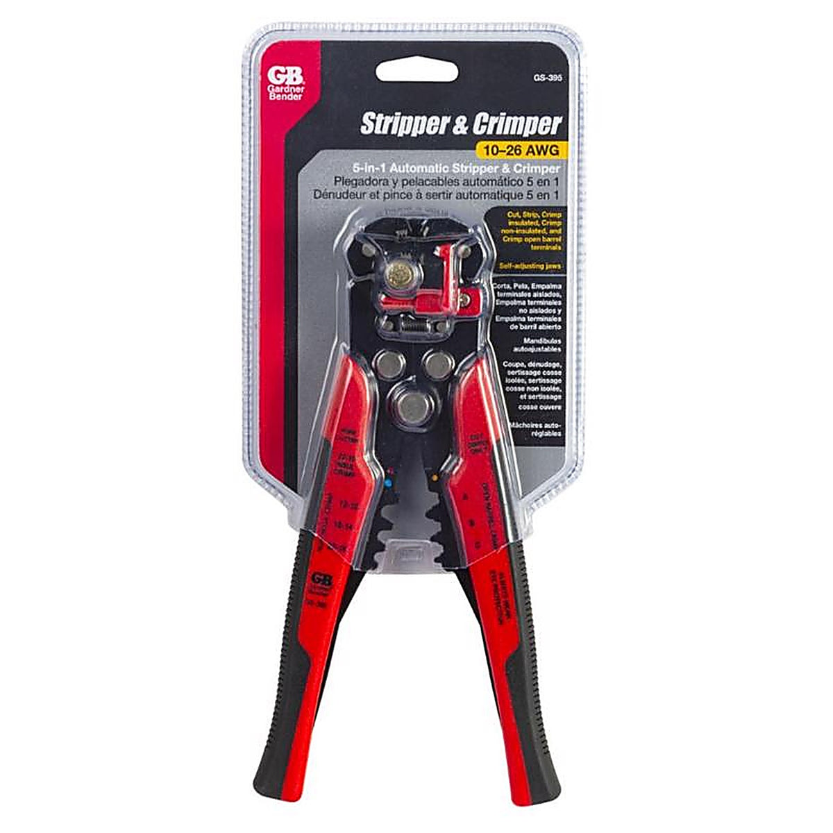 Gardner Bender - GS-395 - 4.75 In. L Crimper/Stripper