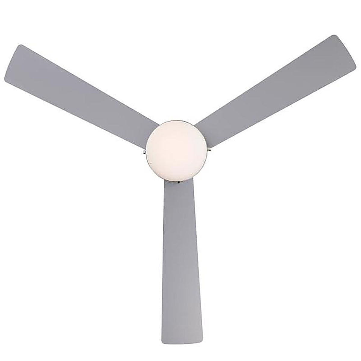 Westinghouse - 7304900 - Brinley 52 In. Brushed Nickel Silver LED Indoor Ceiling Fan