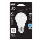 Feit - BPA1540W950CAFI - A15 E26 (Medium) Filament LED Bulb Daylight 40 Watt Equivalence 1 Pack