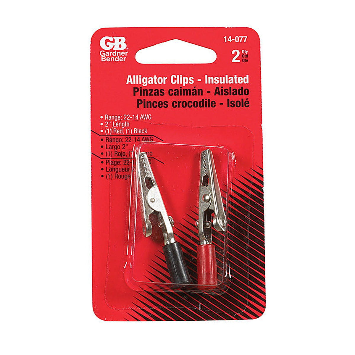 Gardner Bender 14-077 Alligator Clips 2/Pack