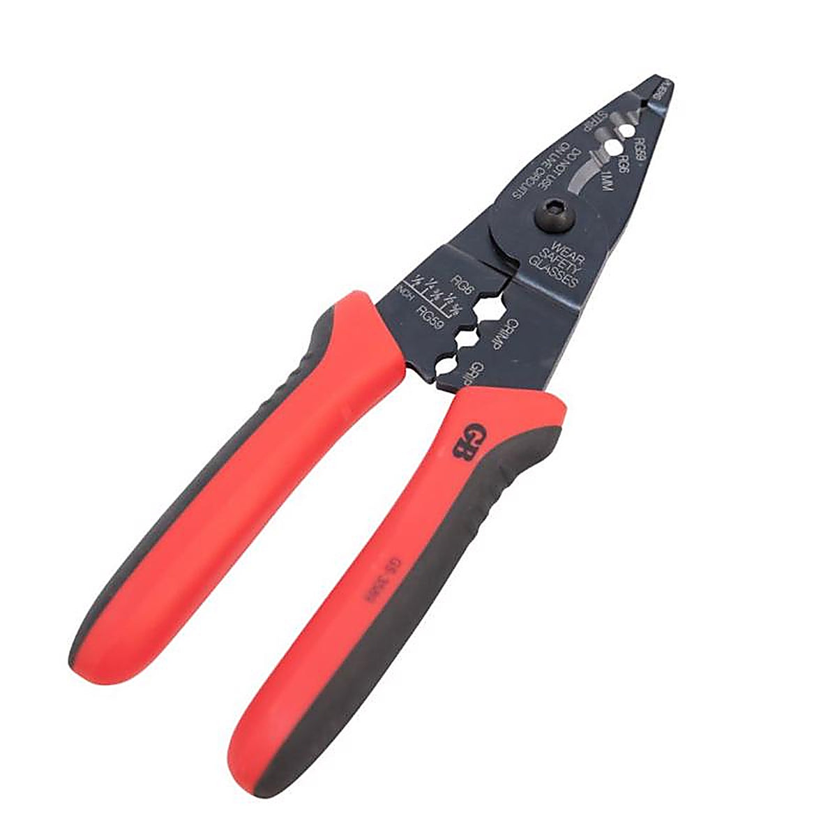 Gardner Bender - GS-3589 - 1-1/4 In. L Black/Red Coaxial Cable Stripper