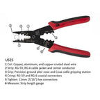 Gardner Bender - GS-3589 - 1-1/4 In. L Black/Red Coaxial Cable Stripper