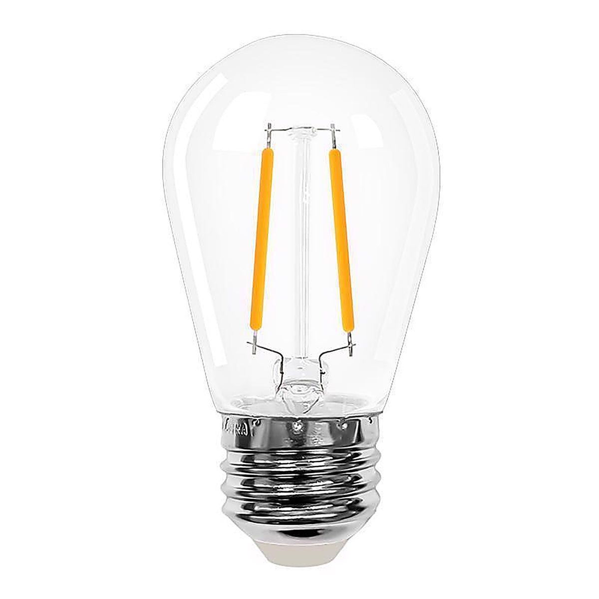 Belle Luci - 17-02006 - Holiday Bright Lights S14 E26 (Medium) Filament LED Bulb Warm White 1.5 Watt Equivalence