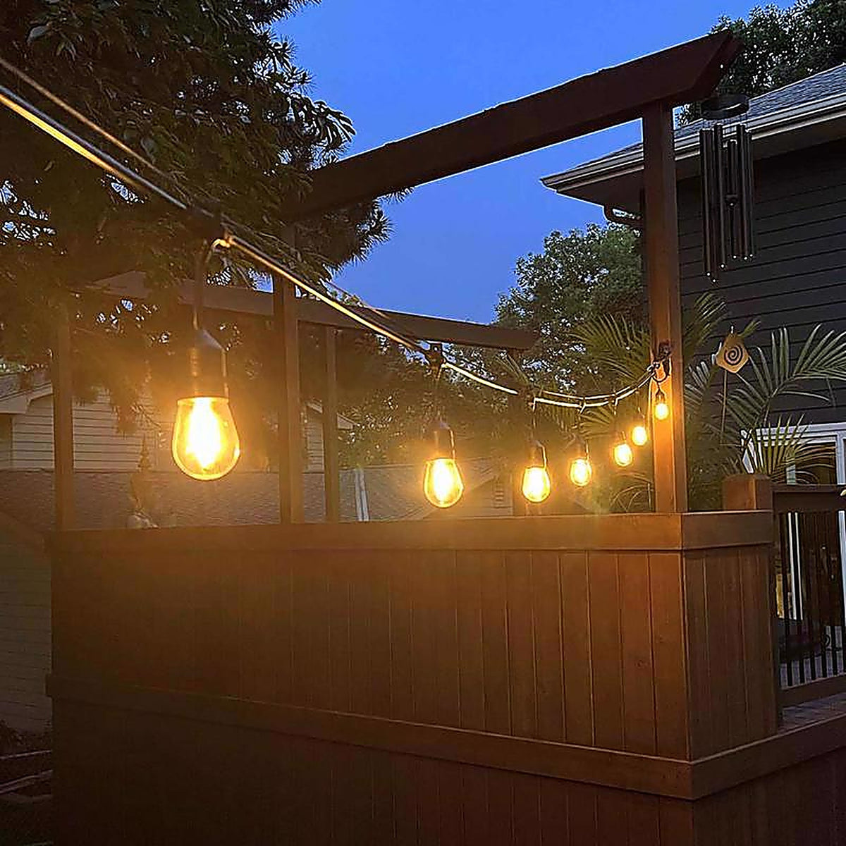 Belle Luci - 17-02006 - Holiday Bright Lights S14 E26 (Medium) Filament LED Bulb Warm White 1.5 Watt Equivalence