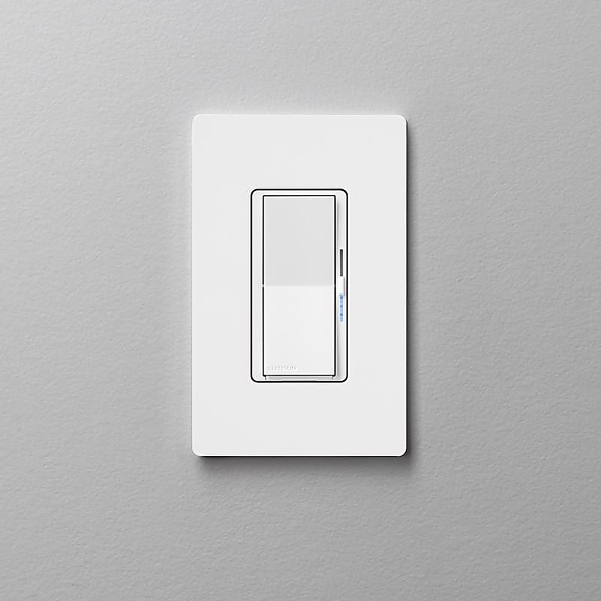 Lutron - DVRF-6L-WH-R - Caseta White 150 W Toggle Smart-Enabled Dimmer Switch 1 Pack