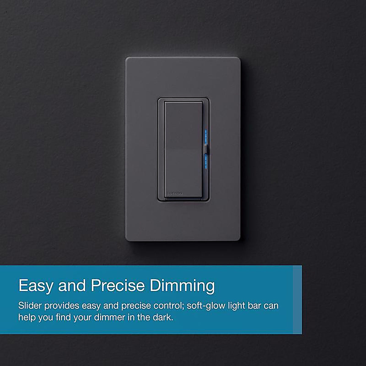 Lutron - DVRF-6L-WH-R - Caseta White 150 W Toggle Smart-Enabled Dimmer Switch 1 Pack
