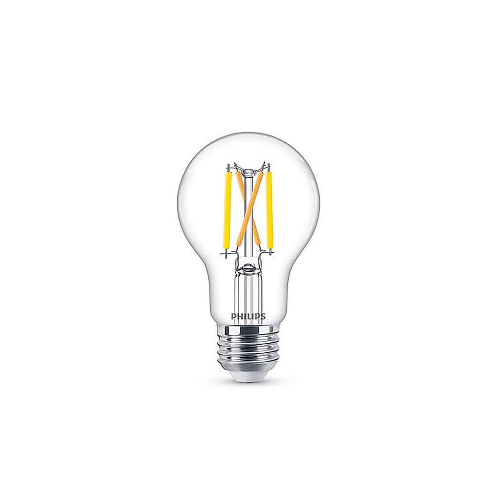 Philips - 573477 - A19 E26 (Medium) LED Bulb Soft White 60 Watt Equivalence 2 Pack