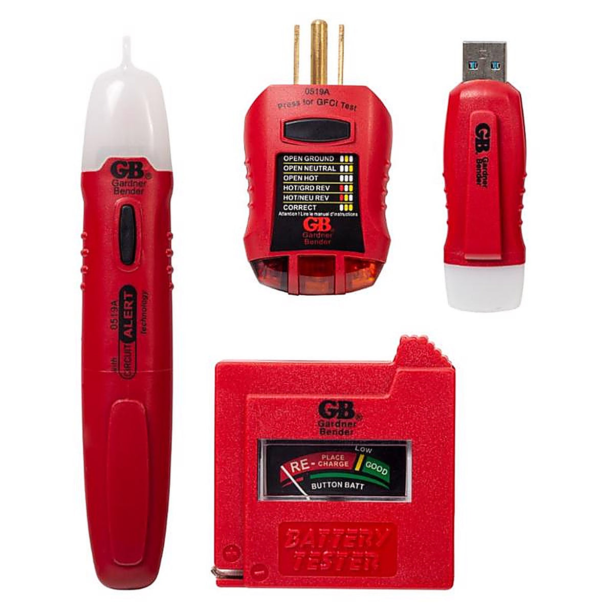 Gardner Bender - GK-5 - Electrical Tester Kit 4 Pack