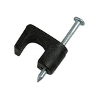 Gardner Bender PSB-165 1/4 in. W Plastic Insulated Coaxial Staple 50/Pack