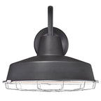 Westinghouse - 6131300 - Academy 1-Light Textured Black Wall Sconce