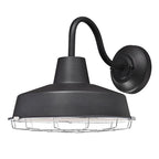 Westinghouse - 6131300 - Academy 1-Light Textured Black Wall Sconce
