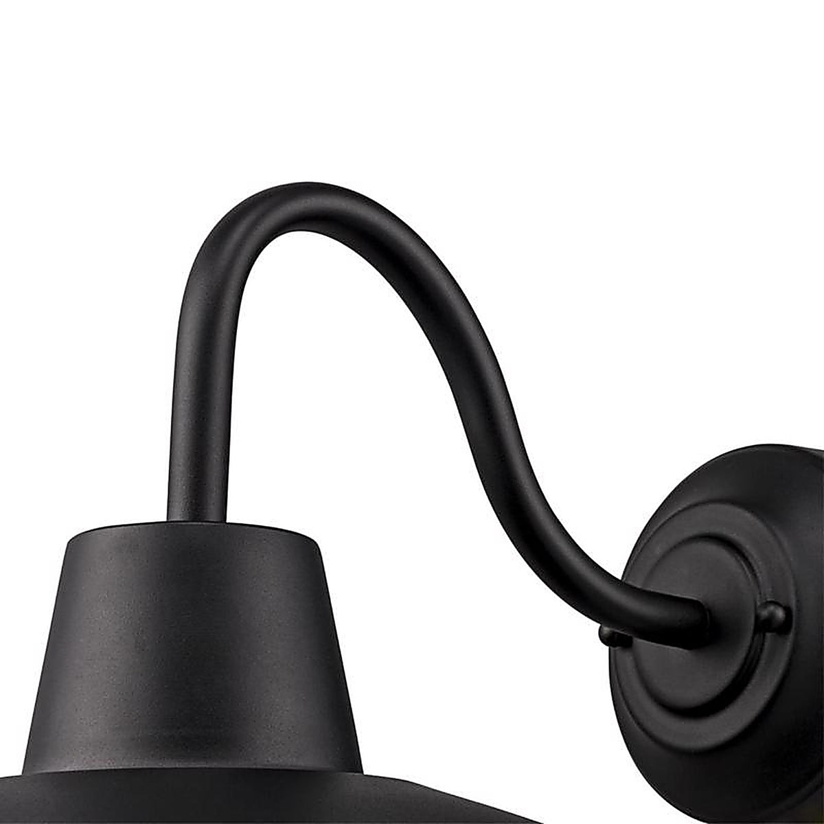 Westinghouse - 6131300 - Academy 1-Light Textured Black Wall Sconce