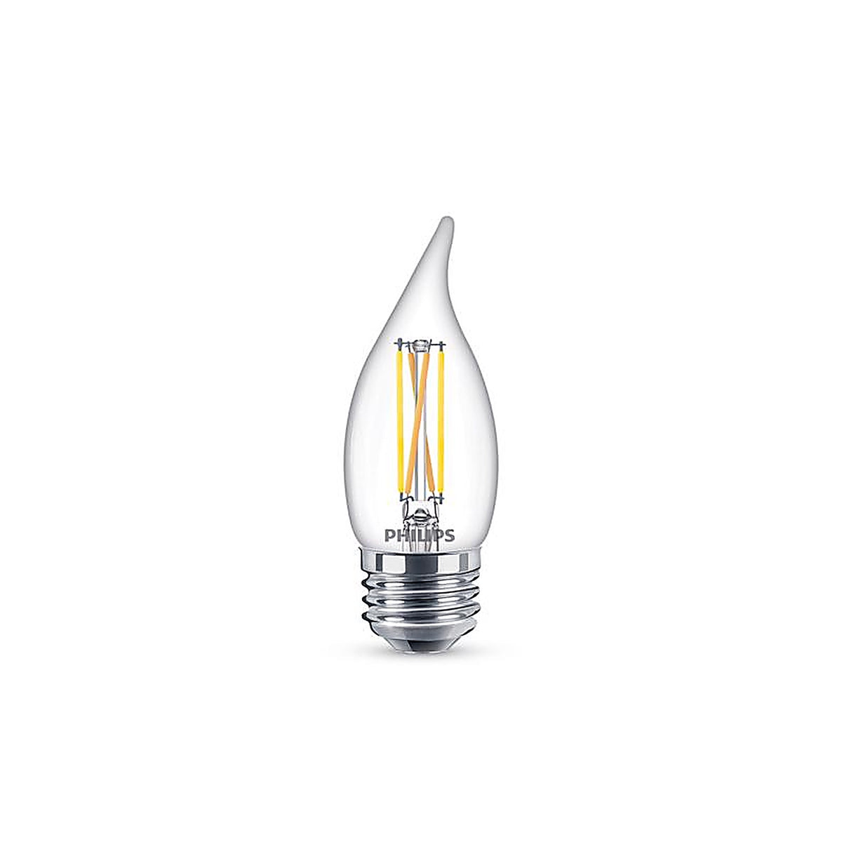 Philips - 566679 - Ultra Definition Ba11 E26 (Medium) LED Bulb Soft White 40 Watt Equivalence 3 Pack