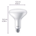 Philips - 576512 - Ultra Definition Br40 E26 (Medium) LED Floodlight Bulb Soft White 65 Watt Equivalence 1 Pack