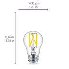 Philips - 573386 - A15 E26 (Medium) LED Bulb Soft White 60 Watt Equivalence 2 Pack