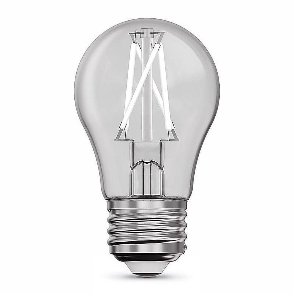 Feit - BPA1575950WFIL2 - White A15 E26 (Medium) Filament LED Bulb Daylight 75 Watt Equivalence 2 Pack