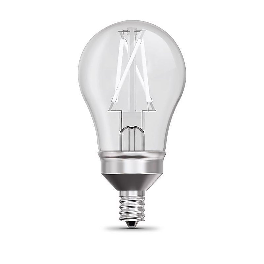 Feit - BPA1575C950WFL2 - White A15 E12 (Candelabra) Filament LED Bulb Daylight 75 Watt Equivalence 2 Pack