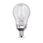 Feit - BPA1575C950WFL2 - White A15 E12 (Candelabra) Filament LED Bulb Daylight 75 Watt Equivalence 2 Pack