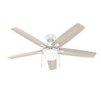 Hunter - 52487 - Anisten 52 In. White LED Indoor Ceiling Fan