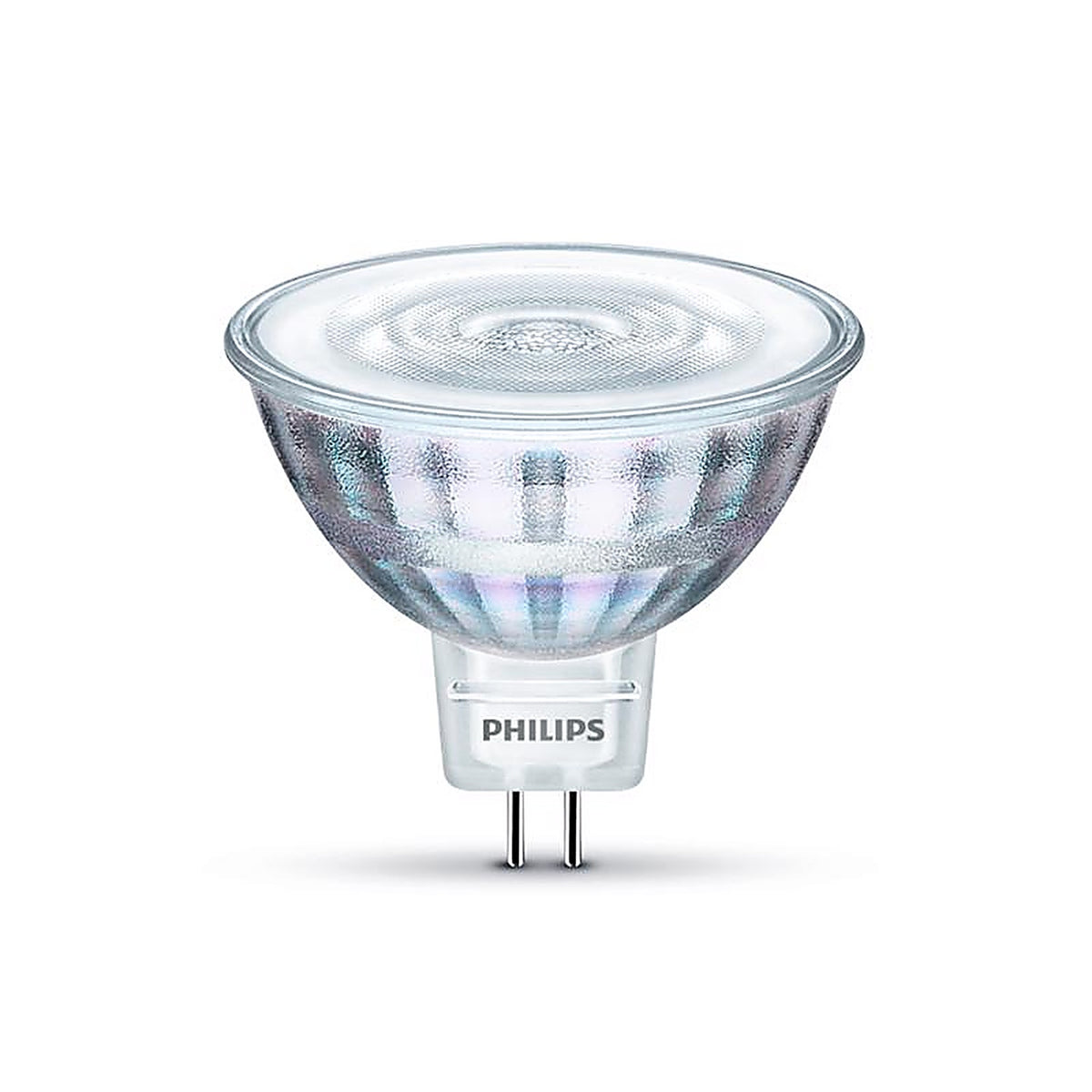 Philips - 567339 - Mr16 Gu5.3 LED Floodlight Bulb Bright White 50 Watt Equivalence 3 Pack