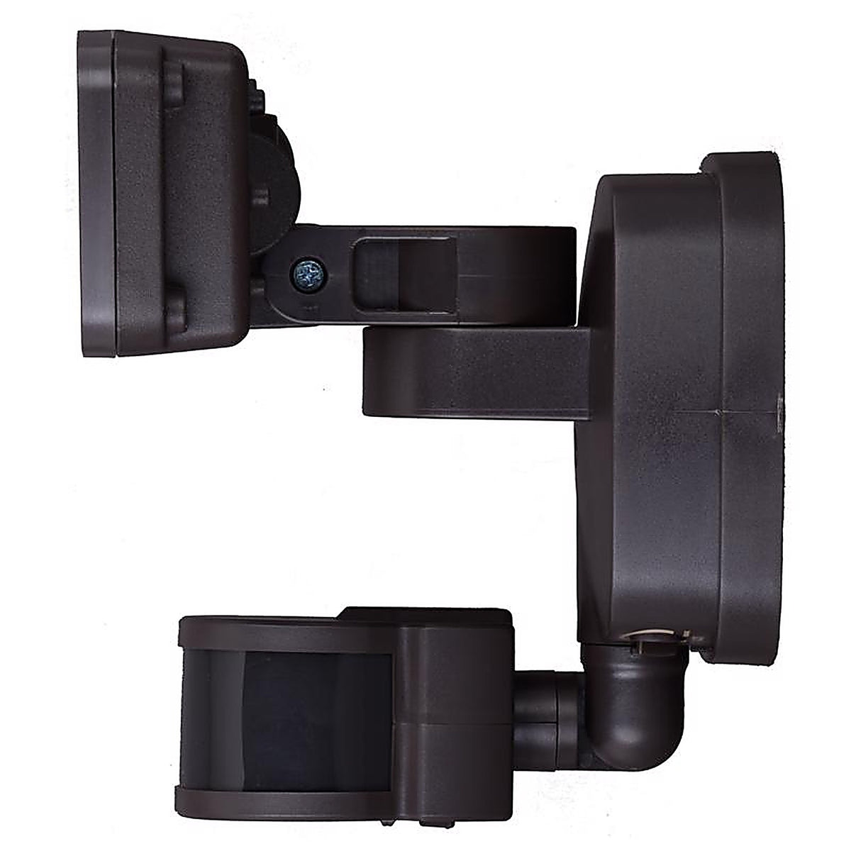 Dualux - T0703 - Motion-Sensing Hardwired LED Bronze Security Floodlight