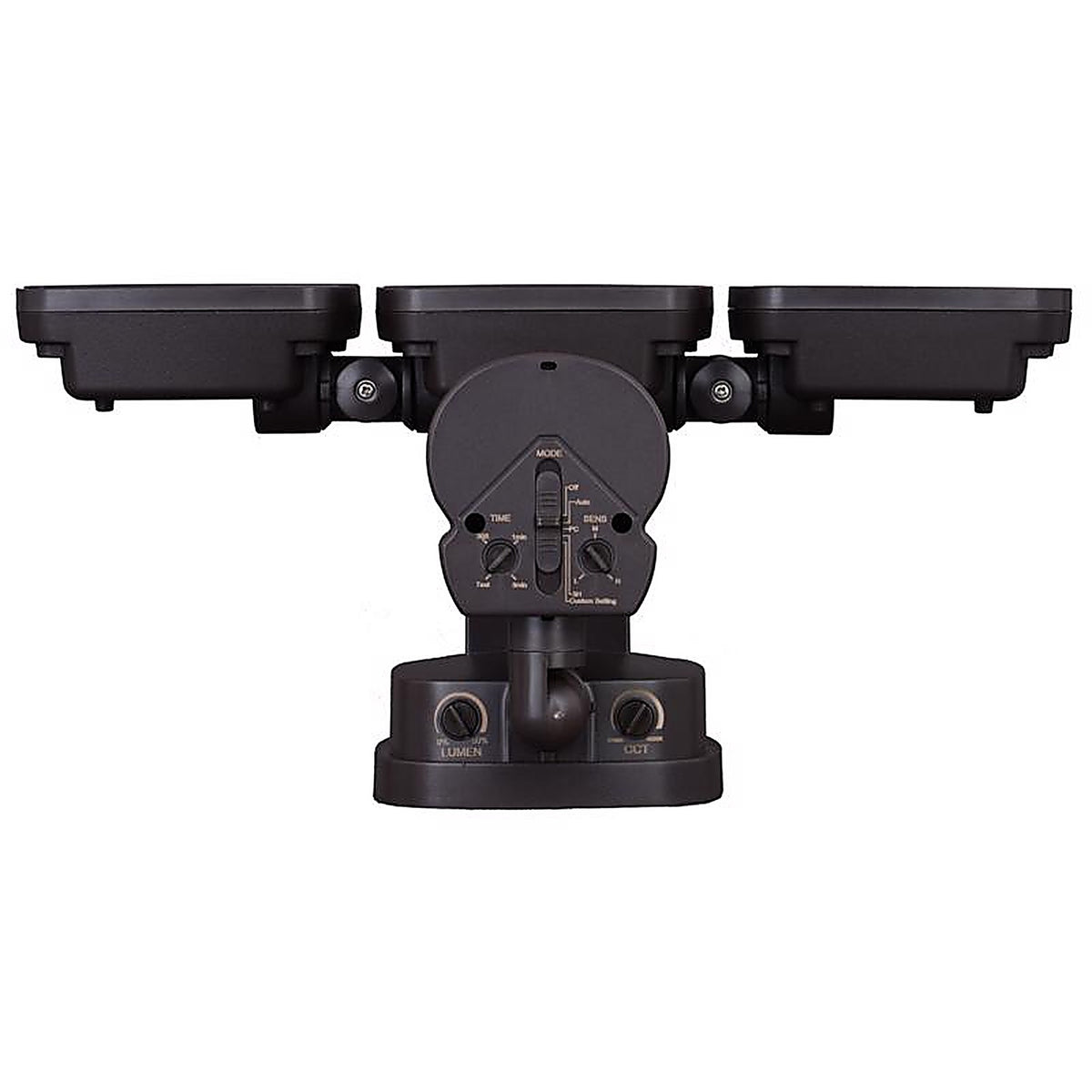Dualux - T0703 - Motion-Sensing Hardwired LED Bronze Security Floodlight