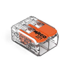 Wago - 0221412K00-012 - 221 Series 2 Port Lever Cable Connector 50 Pack