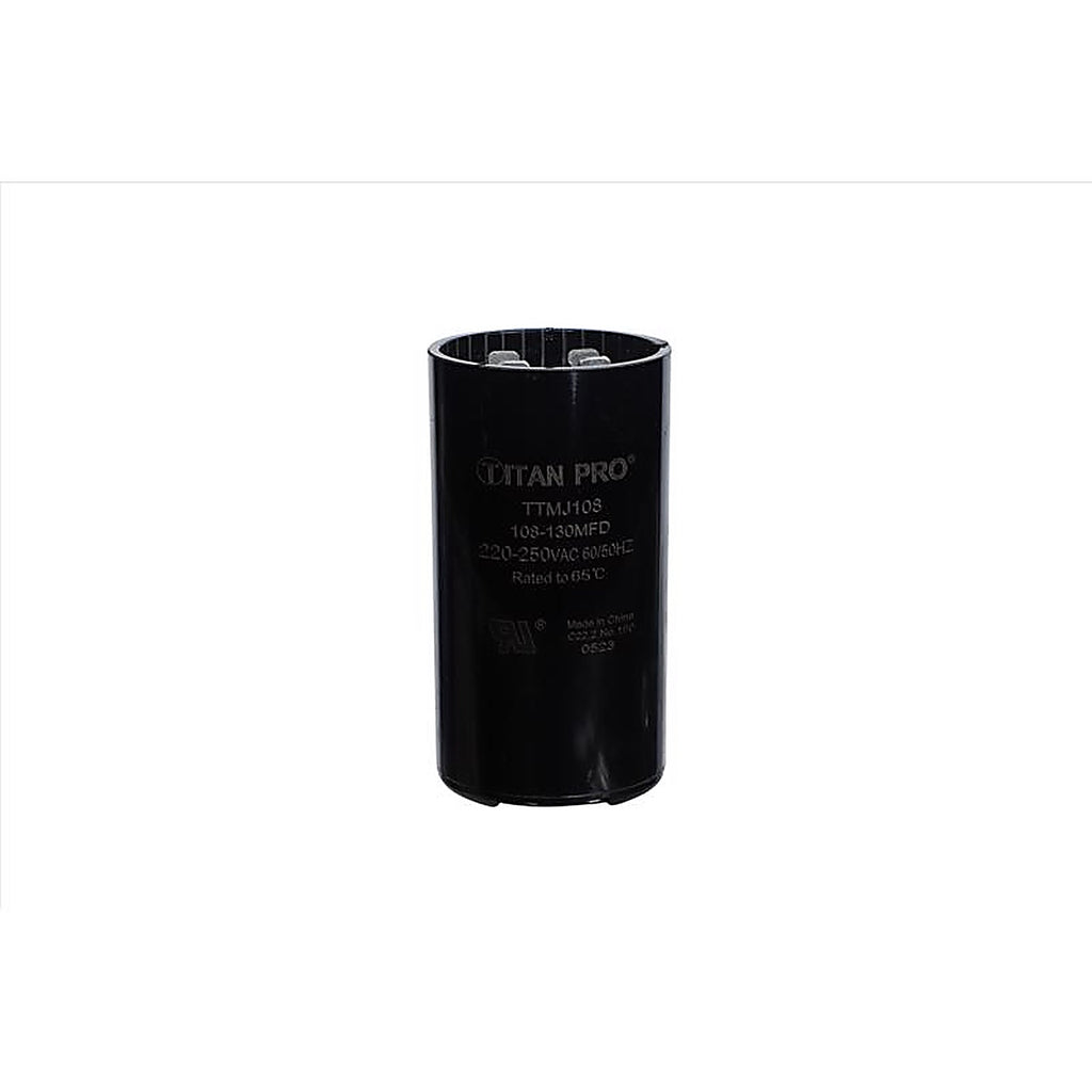 Titan Pro - TTMJ108 - 108-130 MFD 250 V Round Start Capacitor