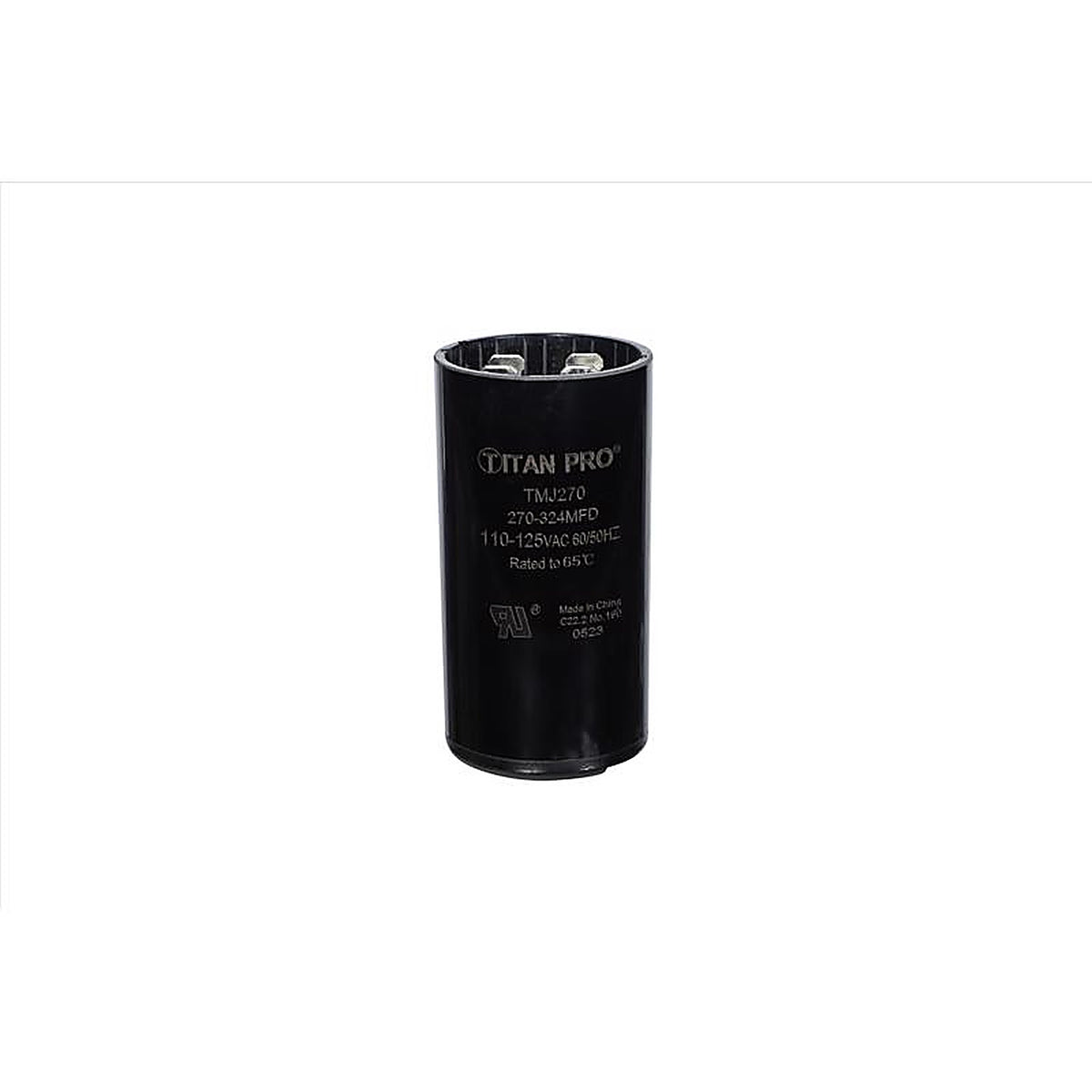 Titan Pro - TMJ270 - 270-324 MFD 125 V Round Start Capacitor