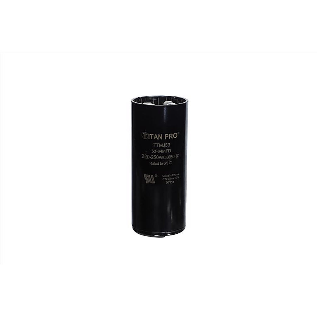 Titan Pro - TTMJ53 - 53-64 MFD 250 V Round Start Capacitor