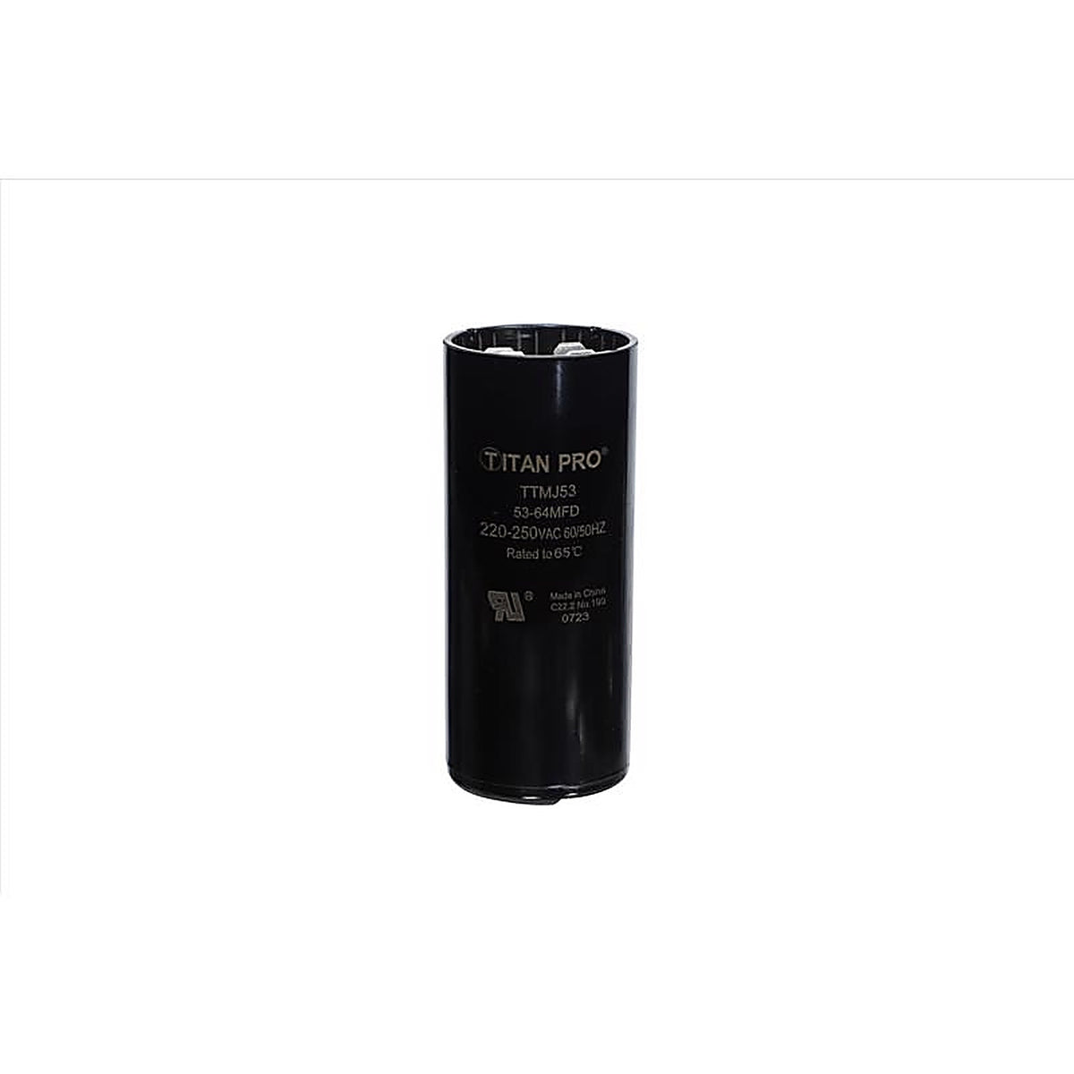 Titan Pro - TTMJ53 - 53-64 MFD 250 V Round Start Capacitor