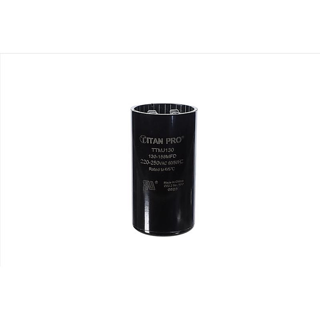 Titan Pro - TTMJ130 - 130-158 MFD 250 V Round Start Capacitor