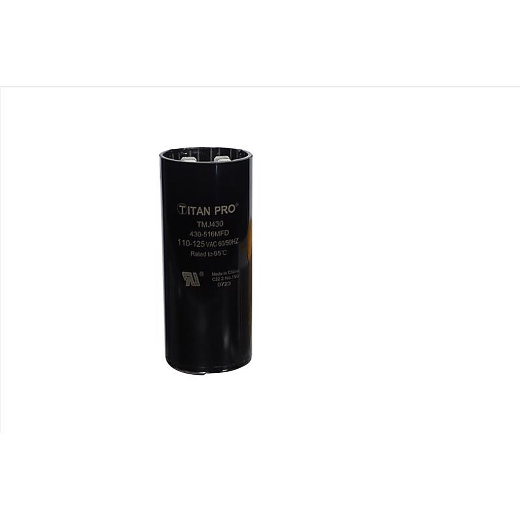 Titan Pro - TMJ430 - 430-516 MFD 125 V Round Start Capacitor