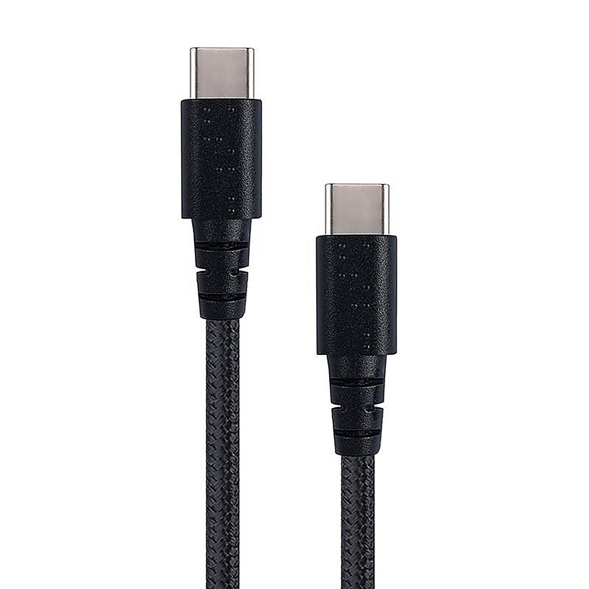 Fusebox - 131 3608 FB2 - Black PVC USB-C Cable for Smartphones 3 Ft. L