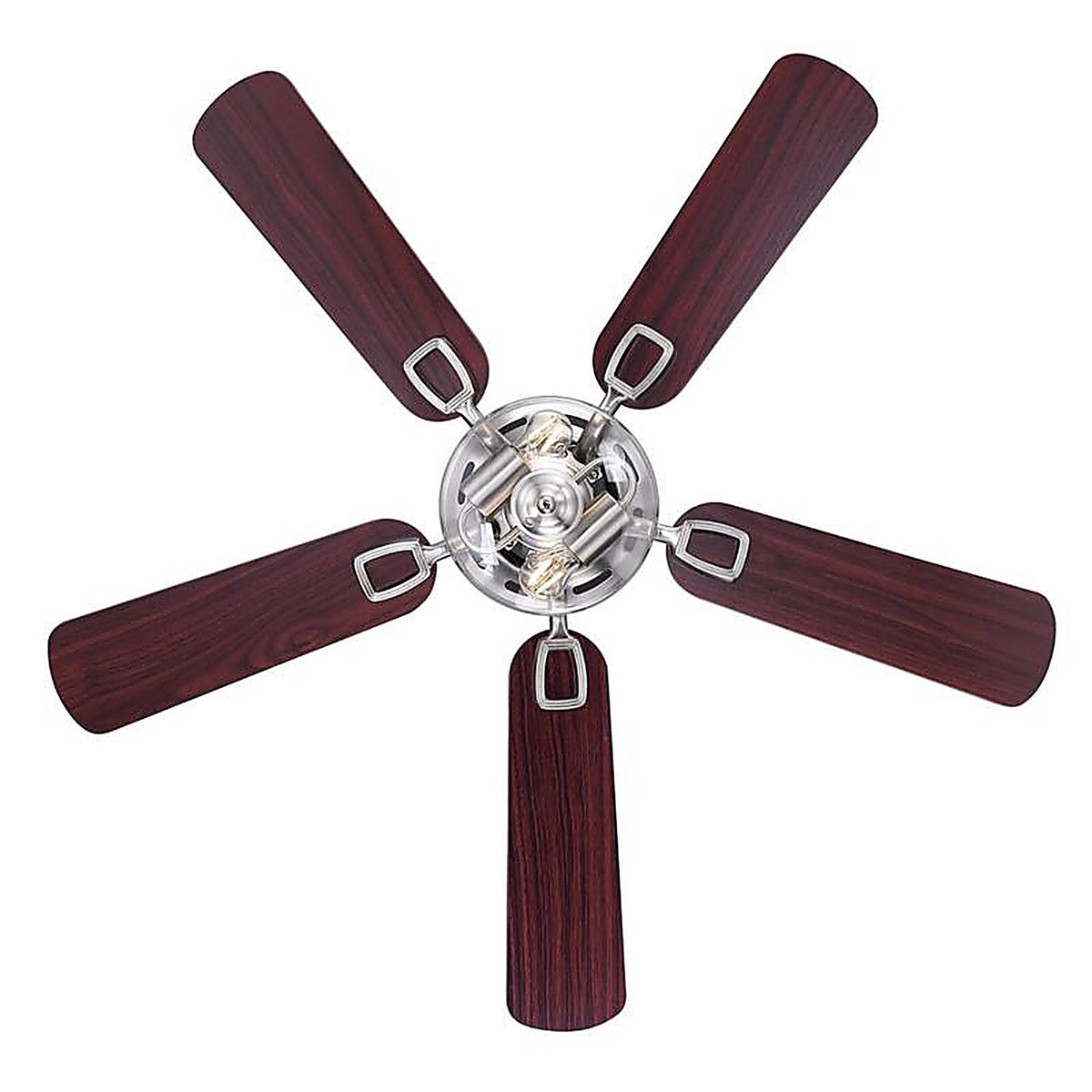 Westinghouse - 7312500 - Richboro Se 42 In. Brushed Nickel Brown LED Indoor Ceiling Fan