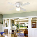 Westinghouse - 7312400 - 42 In. White LED Indoor Ceiling Fan