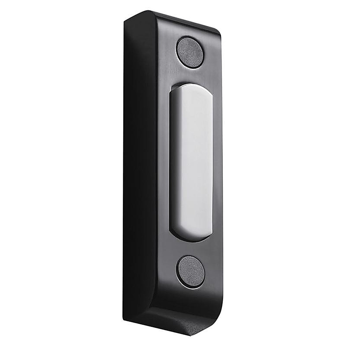 Heath Zenith - 18000216 - Black Metal/Plastic Wired Pushbutton Doorbell