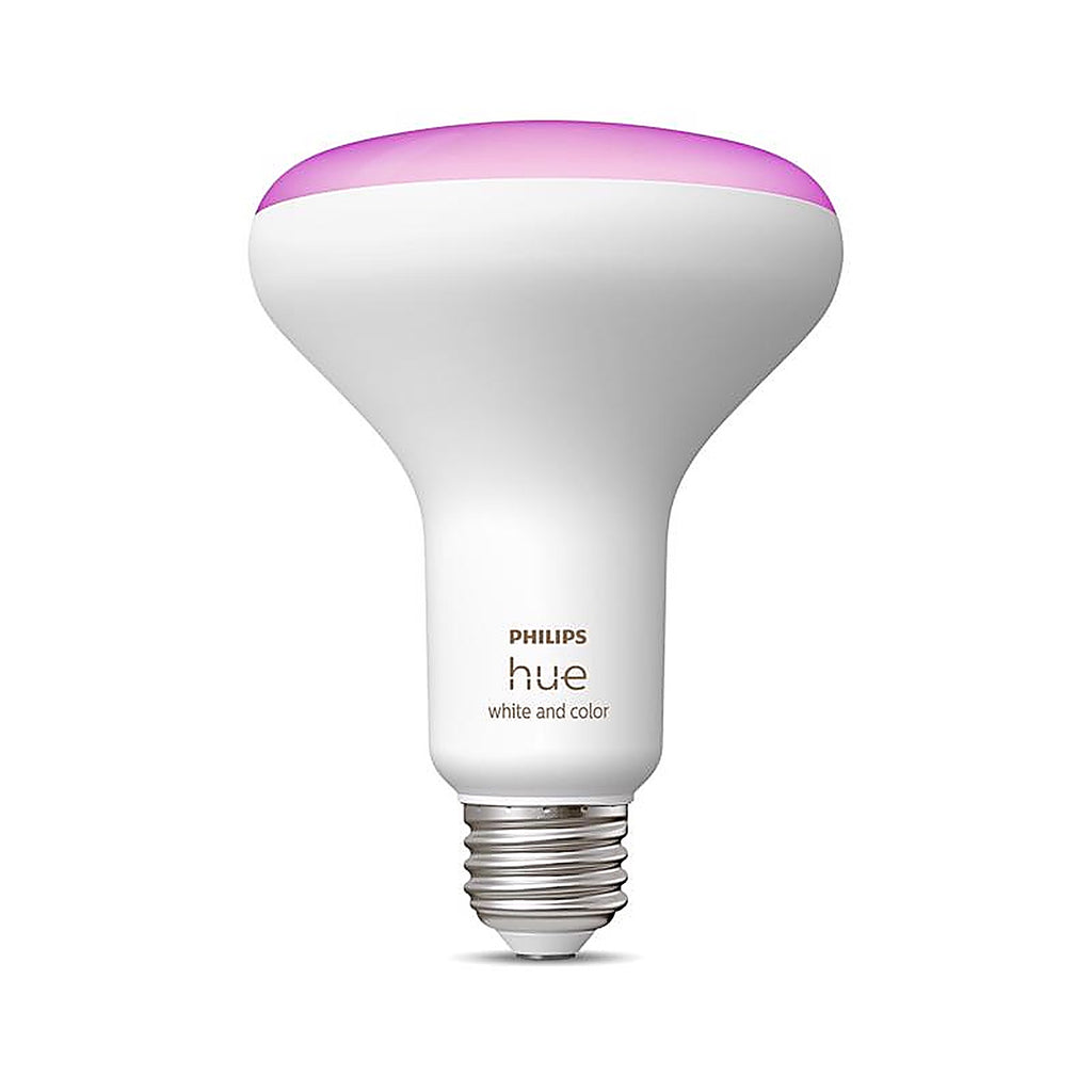 Philips - 577956 - Hue Br30 E26 (Medium) Smart-Enabled LED Bulb White 85 Watt Equivalence 1 Pack