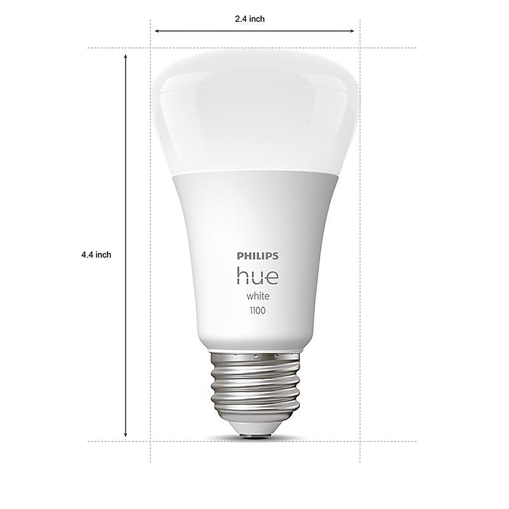 Philips - 563007 - A19 E26 (Medium) Smart-Enabled LED Bulb Color Changing 75 Watt Equivalence 1 Pack