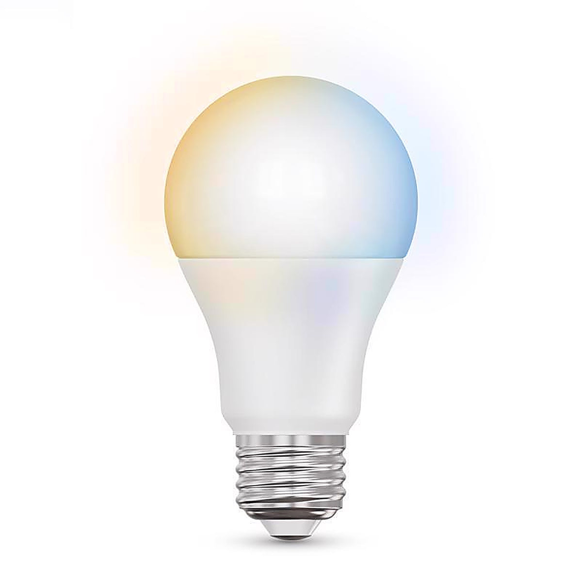 Feit - OM60/CCT/CA/AG3 - A19 E26 (Medium) Smart-Enabled LED Bulb Tunable White 60 Watt Equivalence 3 Pack