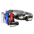 Dorcy - 416539 - Active 100 LM Assorted LED Flashlight/Headlight Combo Pack Aaa Battery