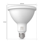 Philips - 577262 - Hue Par 38 E26 (Medium) Smart-Enabled LED Bulb Color Changing 100 Watt Equivalence 1 Pack