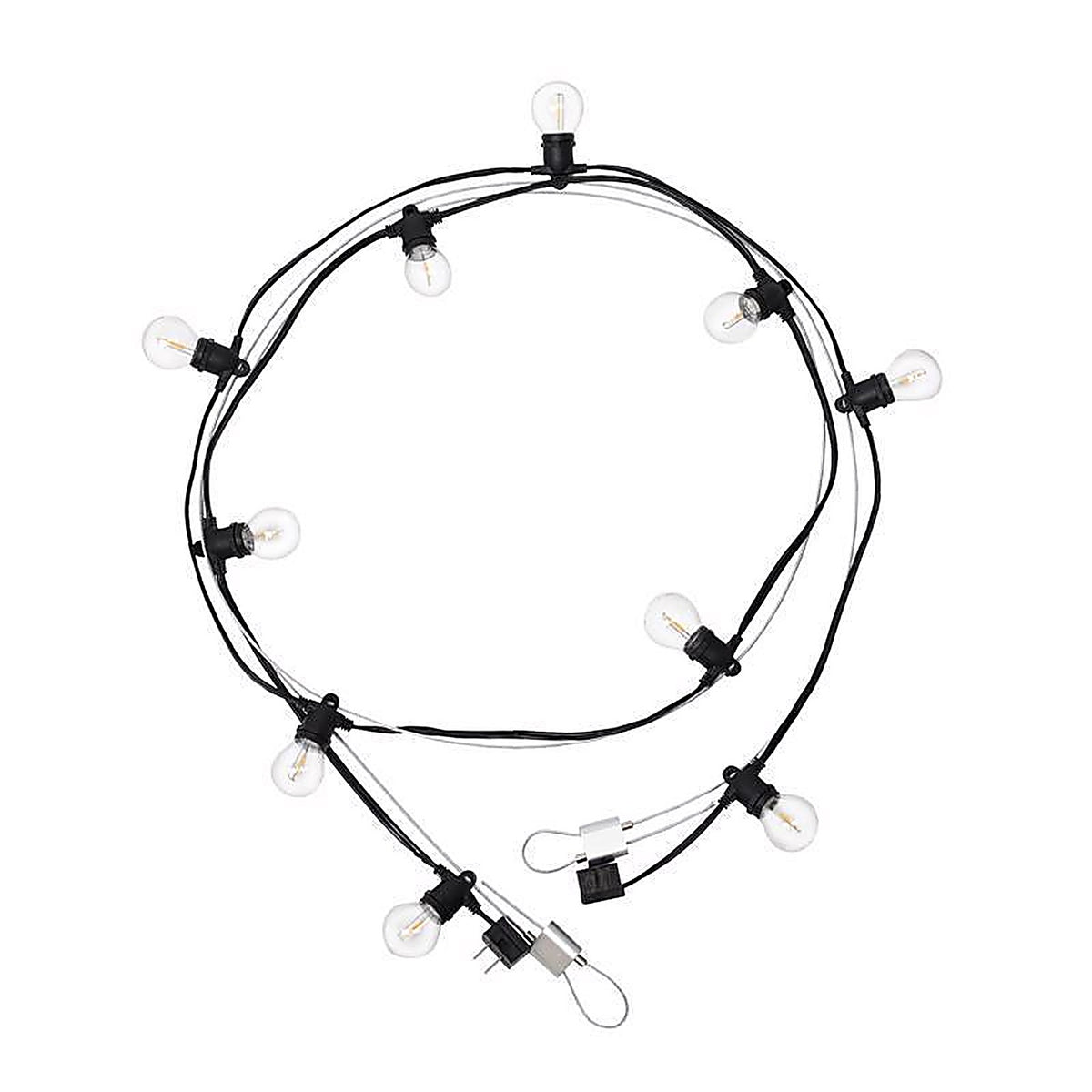 Belle Luci - BLG40PGW50W - Holiday Bright Lights G40 Patio Light Set Warm White 50 Ft. 24 Lights