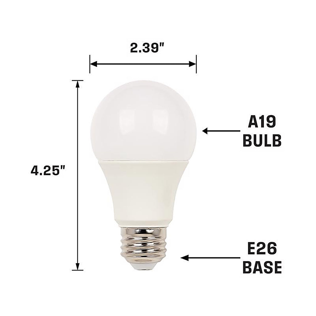 Westinghouse - 5228100 - A19 E26 (Medium) LED Bulb Warm White 100 Watt Equivalence 1 Pack