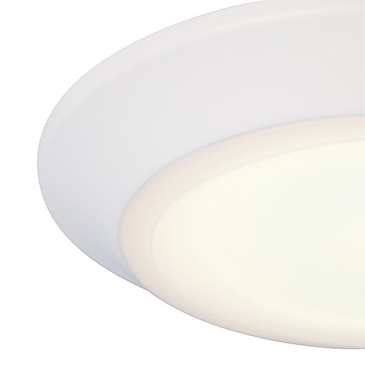 Westinghouse - 6134000 - Color Changing Technology 1.25 In. H X 7.5 In. W X 7.5 In. L Frost White Ceiling Fixtur