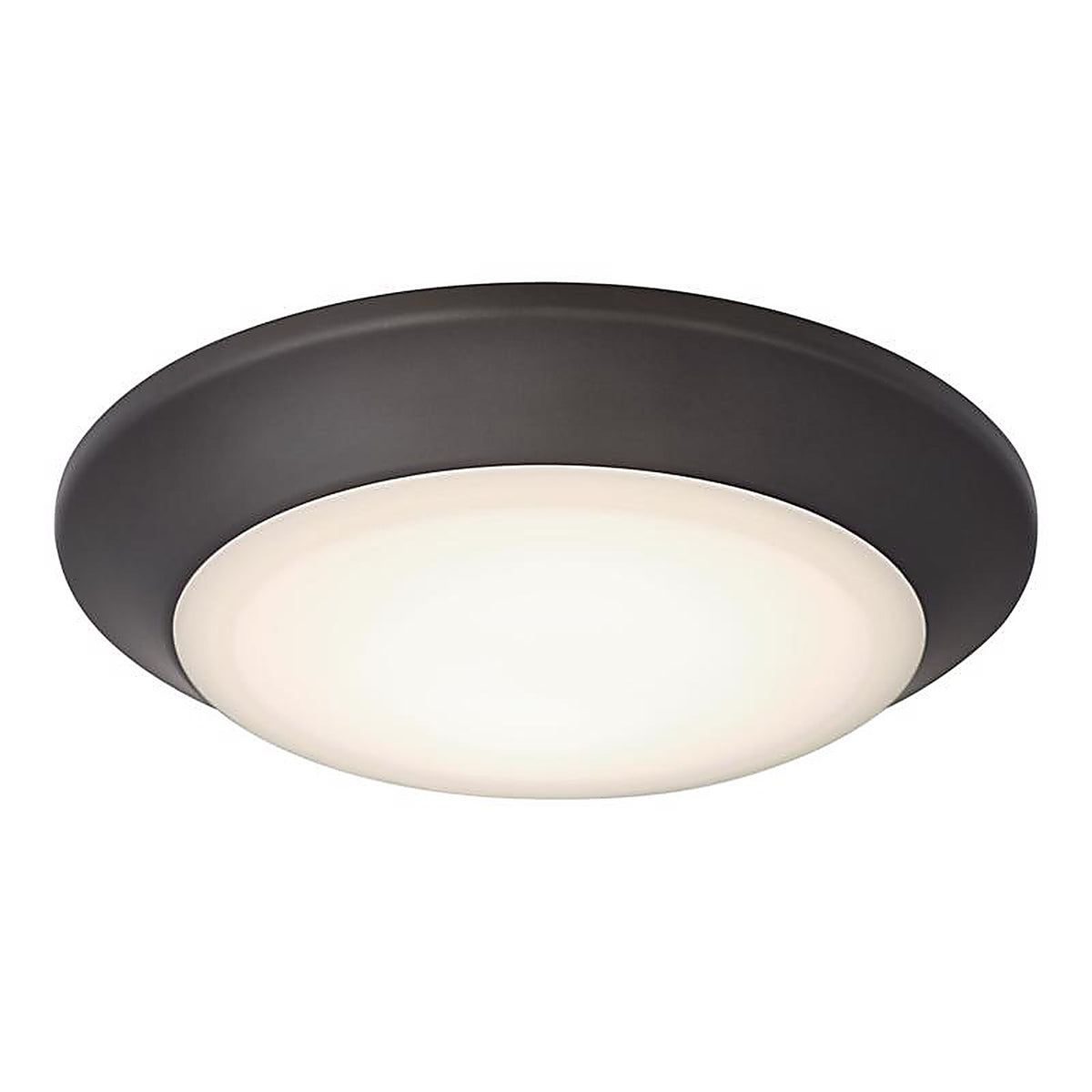 Westinghouse - 6134100 - Color Changing Technology 1.25 In. H X 7.5 In. W X 7.5 In. L Frost Black Ceiling Fixtur