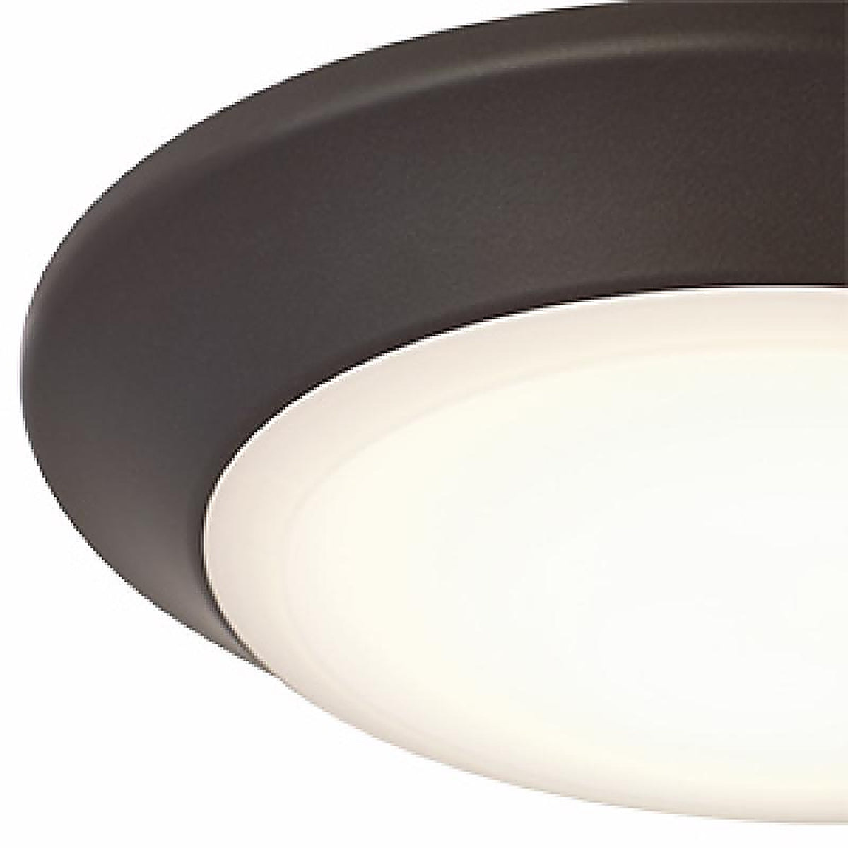 Westinghouse - 6134100 - Color Changing Technology 1.25 In. H X 7.5 In. W X 7.5 In. L Frost Black Ceiling Fixtur