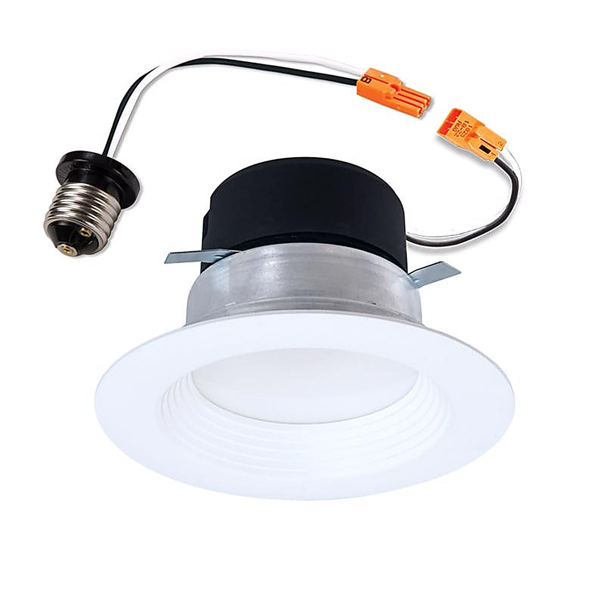 Halo - LT4069FS1EWHR - White 3.8 In. W Plastic LED Dimmable Recessed Downlight 60 W